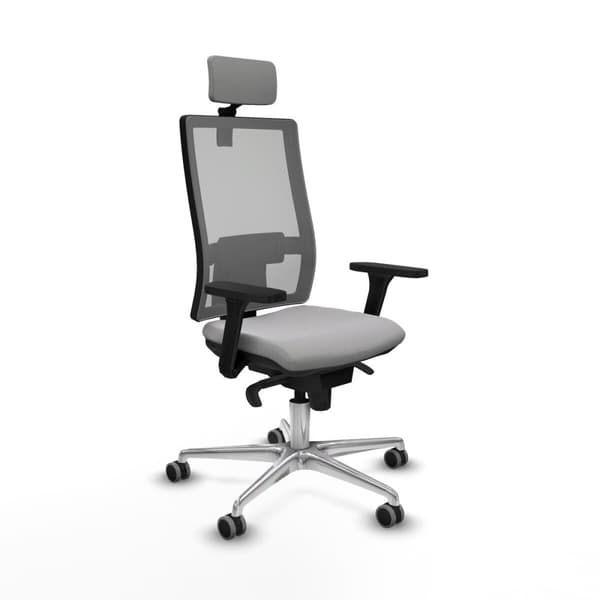 Kontorstol Piqueras y Crespo 3D086G2 Lysegrå
