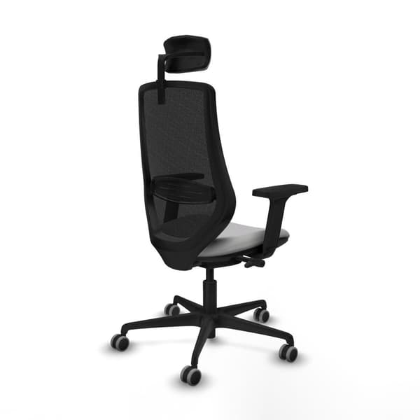 Kontorstol Piqueras y Crespo D036G2W Lysegrå