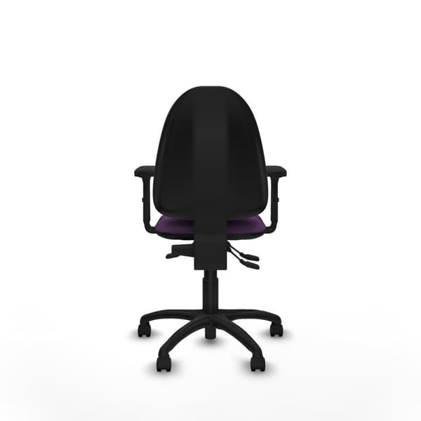 Kontorstol Piqueras y Crespo Aýna AS bali morado brazos 2D base poliamida ruedas nailon 50mm Lilla