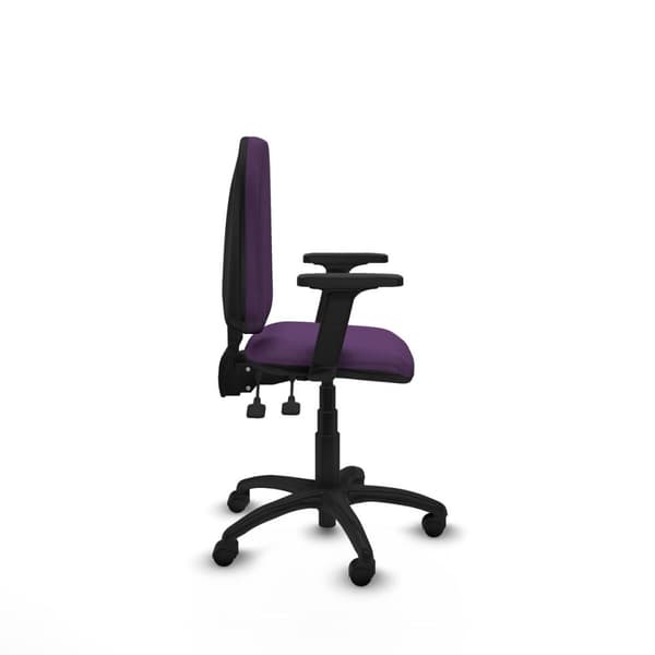 Kontorstol Piqueras y Crespo Aýna AS bali morado brazos 2D base poliamida ruedas nailon 50mm Lilla