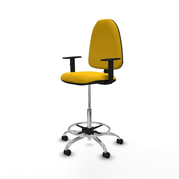 Kontorstol Piqueras y Crespo B1D05RF Gul