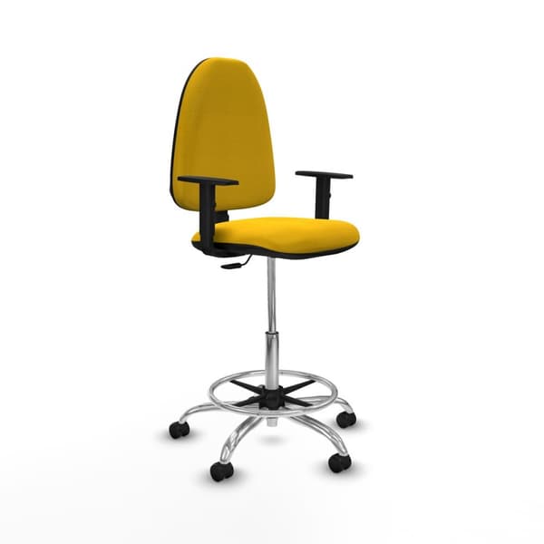 Kontorstol Piqueras y Crespo B1D05RF Gul