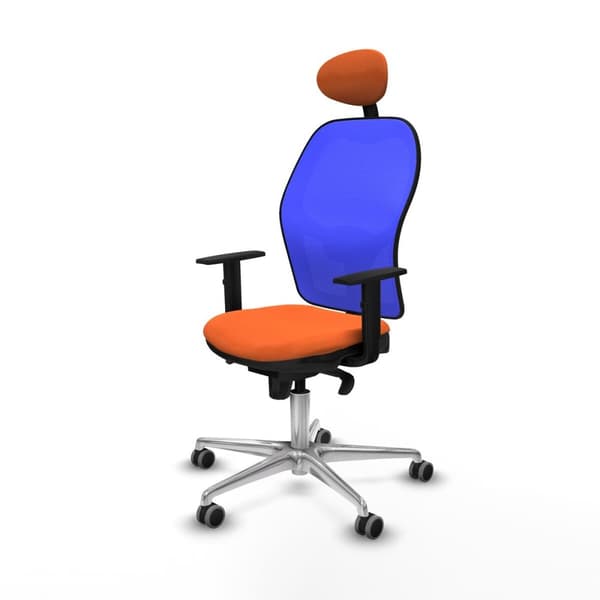 Kontorstol med nakkestøtte Jorquera Piqueras y Crespo 1D086G1 Oransje