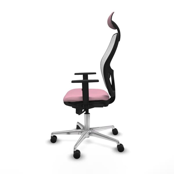 Kontorstol med nakkestøtte Jorquera Piqueras y Crespo 1D086N1 Rosa