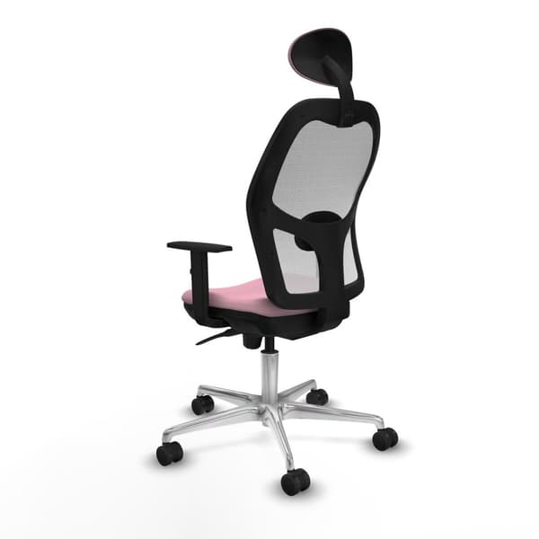 Kontorstol med nakkestøtte Jorquera Piqueras y Crespo 1D086N1 Rosa