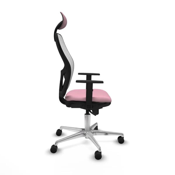 Kontorstol med nakkestøtte Jorquera Piqueras y Crespo 1D086N1 Rosa