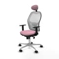 Miniatyrbilde 2 av 7: Kontorstol med nakkestøtte Jorquera Piqueras y Crespo 1D086N1 Rosa