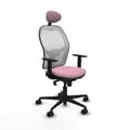 Miniatyrbilde 1 av 7: Kontorstol med nakkestøtte Jorquera Piqueras y Crespo 1D036N1 Rosa