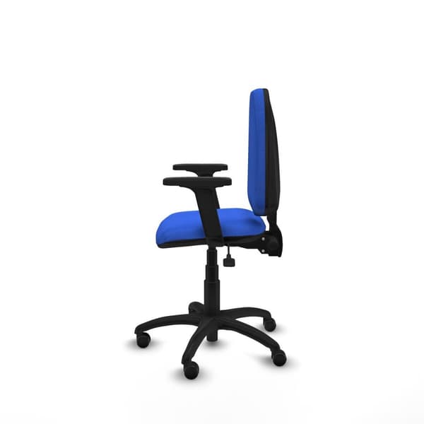 Kontorstol Piqueras y Crespo Aýna AS bali azul brazos 2D base poliamida ruedas autofrenantes 50mm Blå