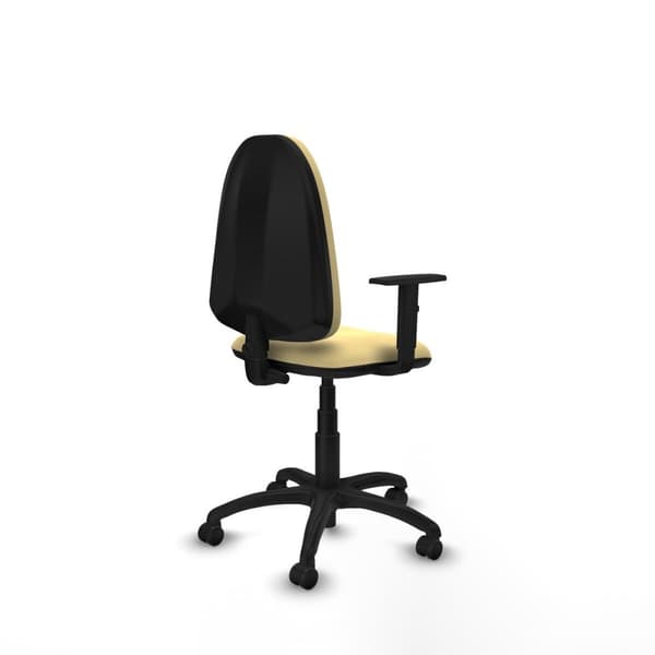 Kontorstol Piqueras y Crespo B1D01RF Flødefarvet