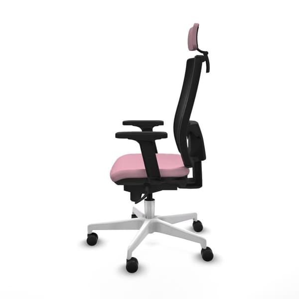 Kontorstol med nakkestøtte Piqueras y Crespo 2D026N2 Rosa