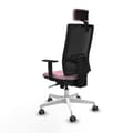 Miniatyrbilde 4 av 7: Kontorstol med nakkestøtte Piqueras y Crespo 1D026G2 Rosa