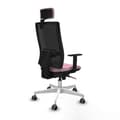 Miniatyrbilde 6 av 7: Kontorstol med nakkestøtte Piqueras y Crespo 1D026G2 Rosa