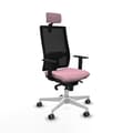 Miniatyrbilde 1 av 7: Kontorstol med nakkestøtte Piqueras y Crespo 1D026G2 Rosa