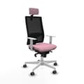 Miniatyrbilde 1 av 7: Kontorstol med nakkestøtte Piqueras y Crespo 4B026G2 Rosa