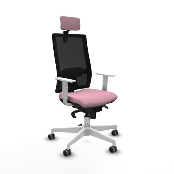 Kontorstol med nakkestøtte Piqueras y Crespo 4B026G2 Rosa