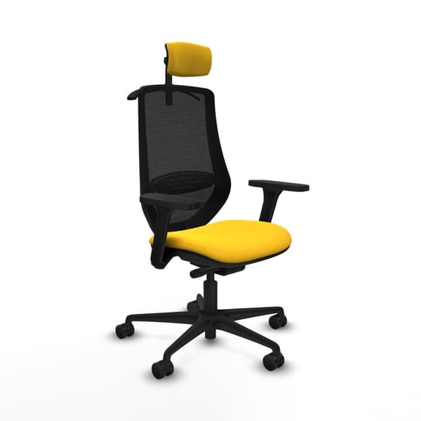 Toimistotuoli Piqueras y Crespo D036N2H Keltainen