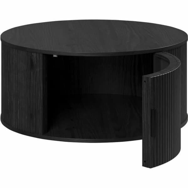 Sofabord Trendteam Sort 80 x 80 x 36 cm