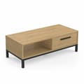 Miniatyrbillede 9 af 9: Sofabord Demeyere Sort 110,4 x 50 x 36,9 cm