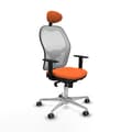 Miniatyrbillede 1 af 7: Kontorstol med hovedgærde Jorquera Piqueras y Crespo 1D086G1 Orange