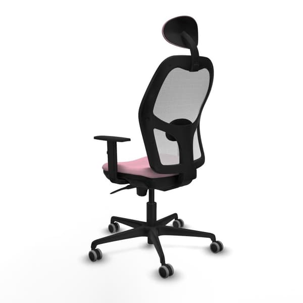 Kontorstol med hovedgærde Jorquera Piqueras y Crespo 1D036G1 Pink