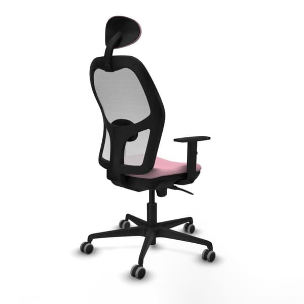 Kontorstol med hovedgærde Jorquera Piqueras y Crespo 1D036G1 Pink