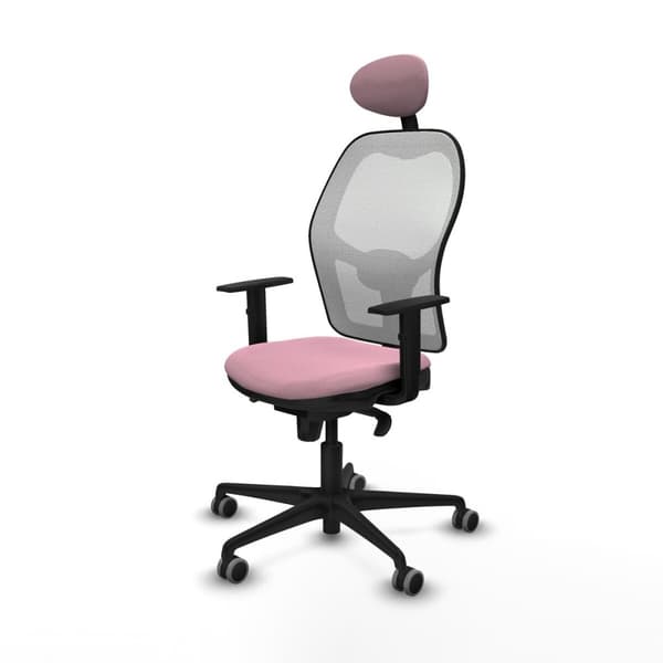 Kontorstol med hovedgærde Jorquera Piqueras y Crespo 1D036G1 Pink