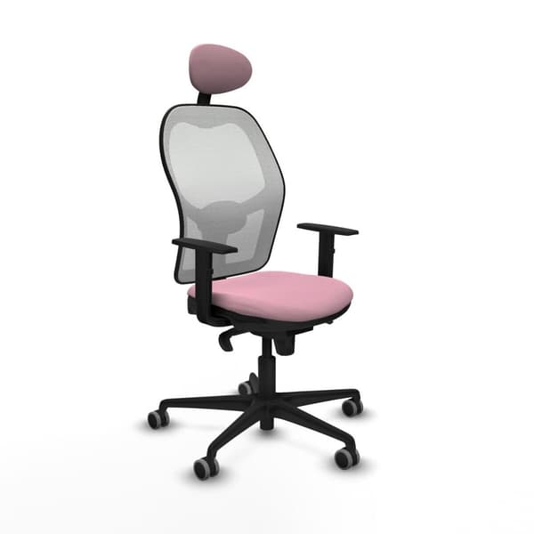 Kontorstol med hovedgærde Jorquera Piqueras y Crespo 1D036G1 Pink