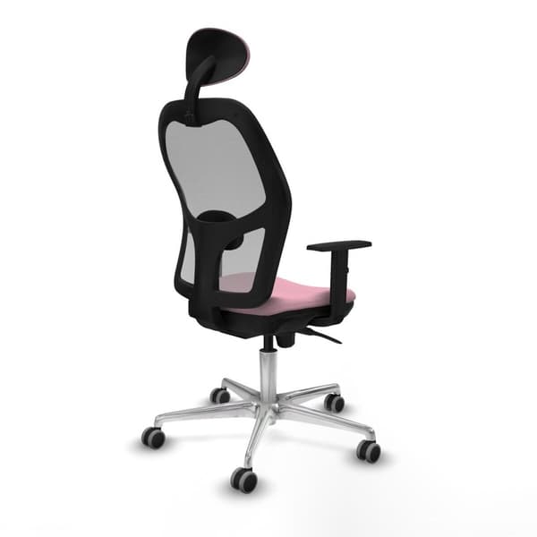 Kontorstol med hovedgærde Jorquera Piqueras y Crespo 1D086G1 Pink