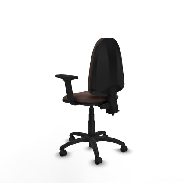Kontorstol Piqueras y Crespo B2D01RP Mørkebrun
