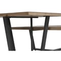 Miniatyrbillede 4 af 6: Sofabord Home ESPRIT Sort Natur Metal Gran 118 x 78 x 45 cm