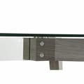 Miniatyrbild 3 av 6: Matsalsbord DKD Home Decor Glas Grå Transparent Trä MDF (160 x 90 x 75 cm)
