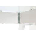 Miniatyrbild 4 av 5: Matsalsbord DKD Home Decor Vit Transparent Glas Trä MDF 160 x 90 x 75 cm