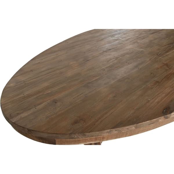 Matsalsbord Home ESPRIT Naturell teakträ 220 X 110 X 78 cm