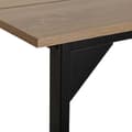 Miniatyrbild 5 av 6: Matsalsbord Versa Collins Metall Melamin Trä MDF 75 x 80 x 164,5 cm
