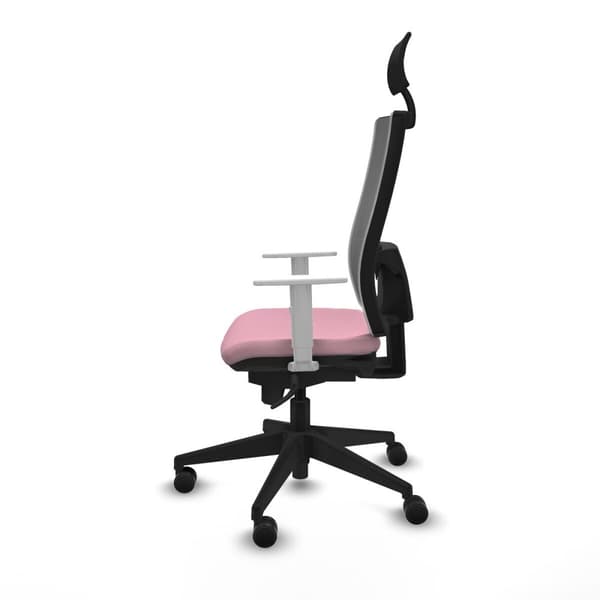Kontorsstol med nackstöd Piqueras y Crespo 4B066N1 Rosa