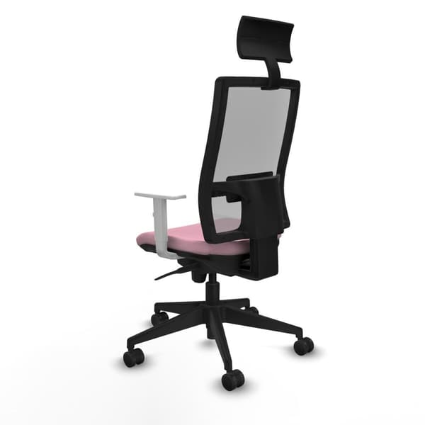 Kontorsstol med nackstöd Piqueras y Crespo 4B066N1 Rosa