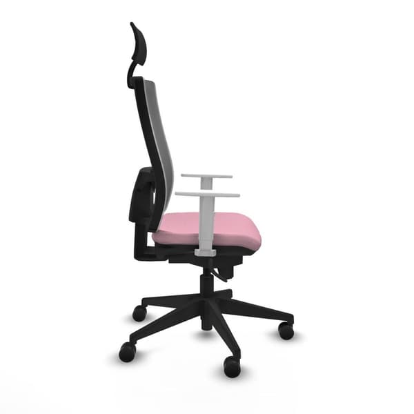 Kontorsstol med nackstöd Piqueras y Crespo 4B066N1 Rosa