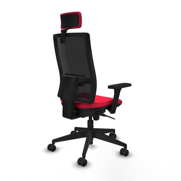 Kontorsstol Piqueras y Crespo 3D066N2 Röd