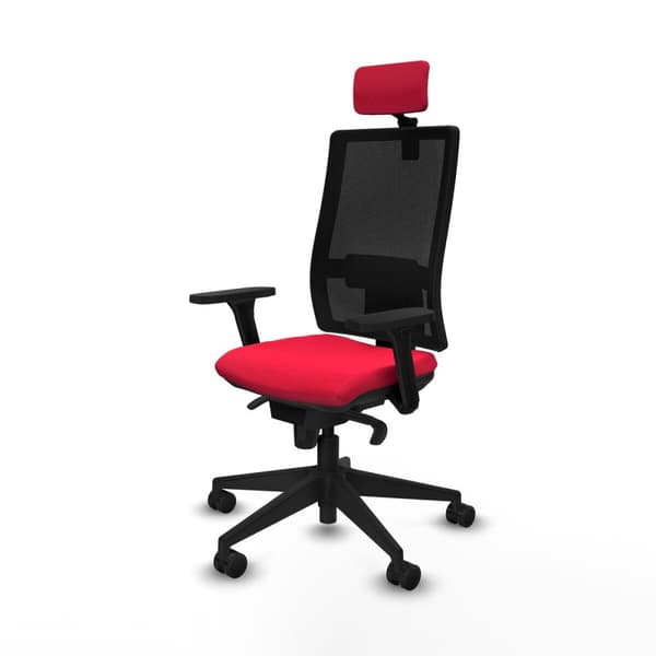 Kontorsstol Piqueras y Crespo 3D066N2 Röd