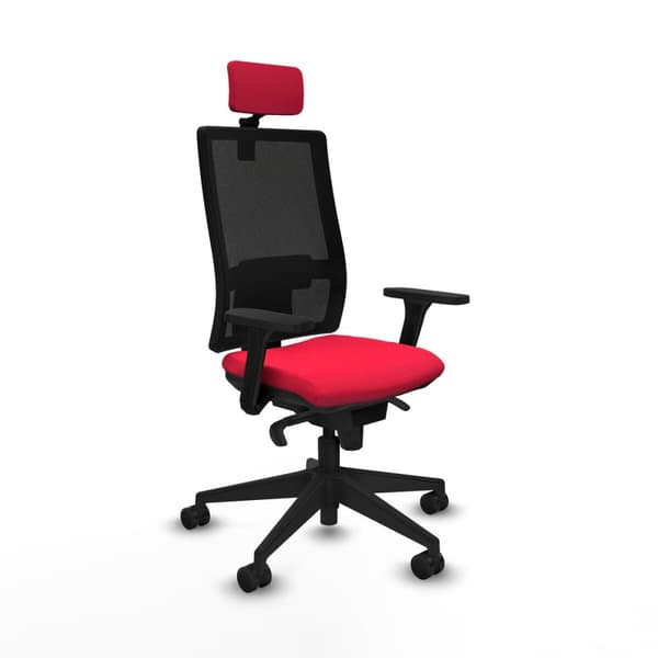 Kontorsstol Piqueras y Crespo 3D066N2 Röd