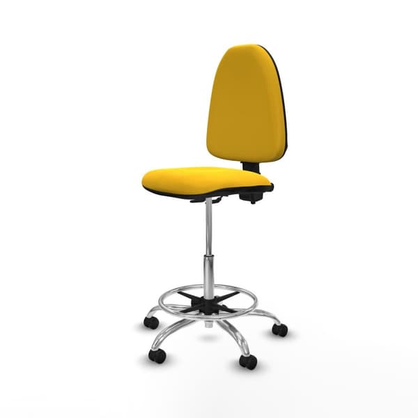 Kontorsstol Piqueras y Crespo B0005RF Gul Hög