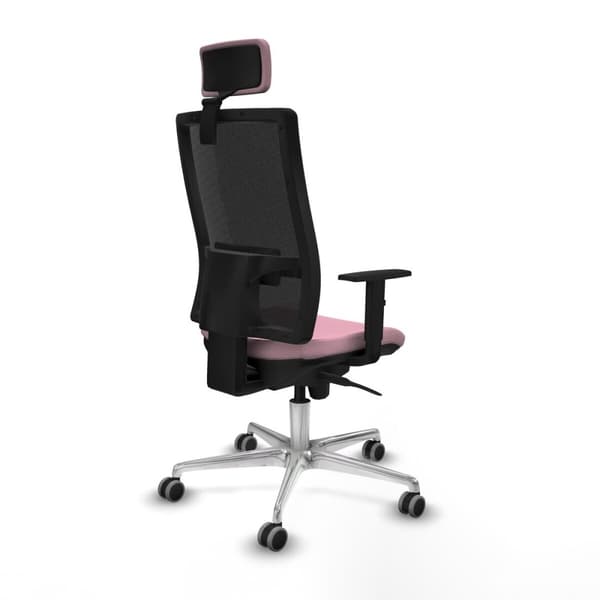 Kontorsstol med nackstöd Piqueras y Crespo 1D086G2 Rosa