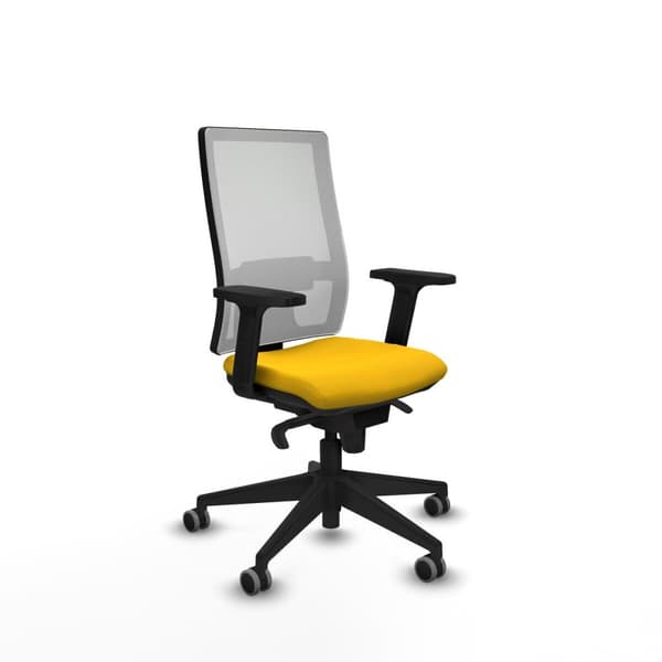 Kontorsstol Piqueras y Crespo 2D066G0 Gul
