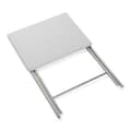 Miniatyrbillede 3 af 3: Sammenklappeligt bord Versa Hvid Metal Træ MDF (37,5 x 65,5 x 47,5 cm)