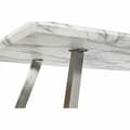 Miniatyrbillede 3 af 6: Spisebord DKD Home Decor Stål Hvid 160 x 90 x 76 cm Træ MDF