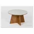 Miniatyrbillede 2 af 4: Sofabord DKD Home Decor Marmor Akacie (70 x 70 x 43 cm)