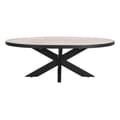 Miniatyrbillede 2 af 5: Sofabord DKD Home Decor Natur Metal Mangotræ 130 x 70 x 45 cm