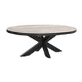 Miniatyrbillede 1 af 5: Sofabord DKD Home Decor Natur Metal Mangotræ 130 x 70 x 45 cm