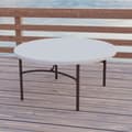 Miniatyrbillede 6 af 6: Sofabord Lifetime Flødefarvet 152 x 74 x 152 cm Stål Plastik